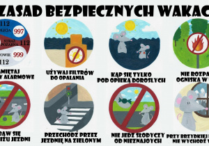 Zasady bezpieczeństwa podczas wakacji