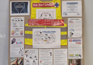 Gazetka na temat udzielania pierwszej pomocy