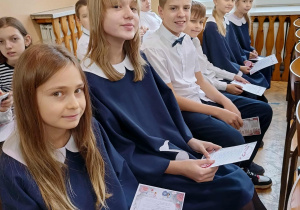 Nasza reprezentacja szkolnego chóru