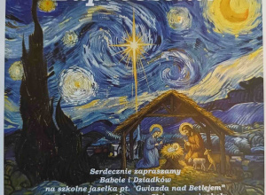 Zaproszenie na szkolne jasełka