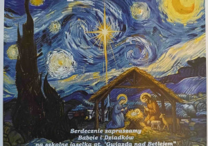 Zaproszenie na szkolne jasełka