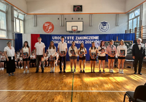 Występ ósmoklasistów